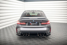Diffusor hoeken glanzend zwart versie 2 passend voor BMW M3 G80 en M3 G81 Maxton Design
