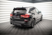 Diffusor hoeken glanzend zwart passend voor BMW X3 G01 Maxton Design