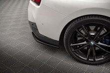 Diffusor hoeken versie 2 glanzend zwart passend voor BMW 2 serie G42 Maxton Design
