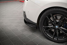 Diffusor hoeken versie 1 glanzend zwart passend voor BMW 2 serie G42 Maxton Design