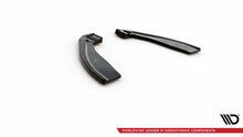 Diffusor hoeken glanzend zwart passend voor BMW X6 M F86 Maxton Design