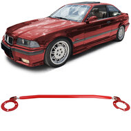 Aluminium veerpootbrug rood passend voor BMW 3 serie E36 6 cilinder benzine