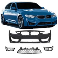 EVO look voorbumper passend voor BMW 3 serie F30 LCI en F31 LCI EVO model 2015 - 2019 