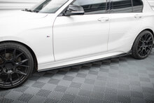 Sideskirt aanzets V3 CSL look passend voor BMW 1 serie F20LCI en F21LCI met M pakket sideskirts Maxton Design