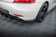 Diffuser hoeken glanzend zwart passend voor BMW Z4 E89 met standaard achterbumper Maxton Design