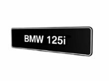 BMW E81 E82 E87 E88 F20 F21 125i showroomplaten origineel BMW