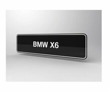 BMW X6 showroomplaten origineel BMW