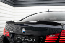 Spoiler glanzend zwart 3D passend voor BMW 5 serie F10 Maxton Design