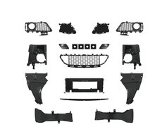 Toebehoren voorbumper passend voor BMW 3 serie F30 en F31 model 2012 - 2019 met M pakket voorbumper