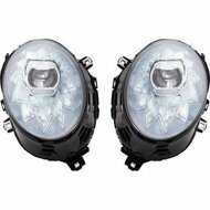 Full LED angel eyes koplampen passend voor Mini F55 en F57