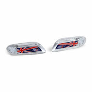 LED zijknipperlichten Union Jack passend voor Mini Cooper F55, F56 en F57 model 2013 - 2024