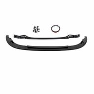 Frontlip glanzend zwart passend voor BMW 3 serie E92 en E93 model 2006 - 2010 met M pakket voorbumper