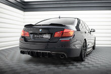 Diffuser glanzend zwart passend voor BMW 5 serie F10 en F11 535i look Maxton Design