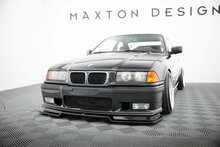 Front racing spoiler V2 passend voor BMW 3 serie E36 met M pakket voorbumpers Maxton Design 