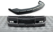 Frontspoiler V1 glanzend zwart passend voor BMW 3 serie E36 met M pakket voorbumper Maxton Design