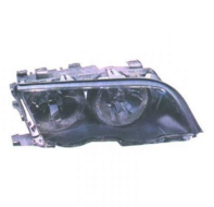 Koplamp BMW 3 serie E46 sedan en touring model 1998 - 2001 bijrijderskant