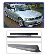 Sportlook sideskirts passend voor BMW 3 serie E46 coupe en cabrio 