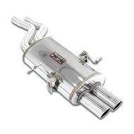 SuperSprint uitlaat 2x76mm passend voor BMW 3 serie E46 320i, 320ci, 325i, 325ci, 330i en 330ci