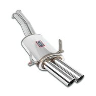 SuperSprint uitlaat 2x70mm passend voor BMW 3 serie E36 325i en 328i