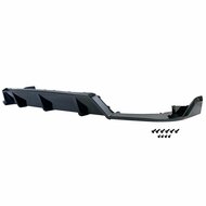 Performance look diffuser glanzend zwart passend voor BMW X5 G05 met M pakket achterbumper