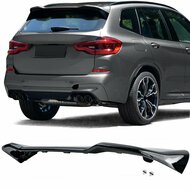 Dakspoiler glanzend zwart passend voor BMW X3 G01