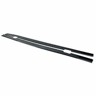 Glanzend zwarte sideskirt aanzets passend voor BMW 3 serie E92 en E93 met M pakket sideskirts 