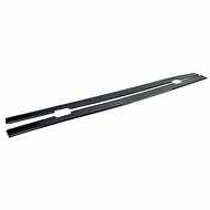 Glanzend zwarte sideskirt aanzets passend voor BMW 3 serie E92 en E93 met M pakket sideskirts 