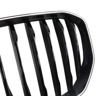 Glanzend zwarte grillen met verlichting passend voor BMW X5 G05 model 2019 - 2022 