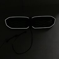 Diamond grillen glanzend zwart passend met LED verlichting passend voor BMW 3 serie G20LCI en G21LCI model 2022 - heden
