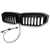 Grillen glanzend zwart met LED verlichting passend voor BMW 3 serie G20LCI en G21LCI model 2022 - heden