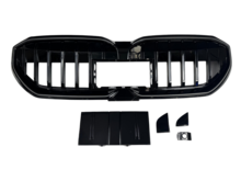 Glanzend zwarte grill met verlichting passend voor BMW 5 serie G60 en G61