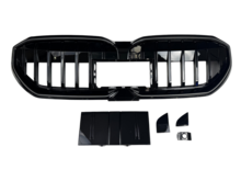 Glanzend zwarte grill met verlichting passend voor BMW 5 serie G60 en G61