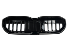 Glanzend zwarte grill met verlichting passend voor BMW 5 serie G60 en G61
