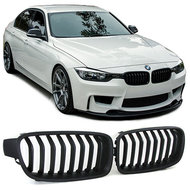 Grillen mat zwart passend voor BMW 3 serie F30 en F31