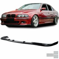 Glanzend zwarte frontlip passend voor BMW 5 serie E39 met M pakket voorbumper