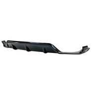 Glanzend diffuser passend voor BMW X6 G06 met M pakket achterbumper