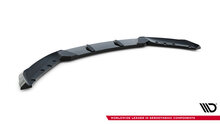 Front splitter glanzend zwart passend voor BMW 4 serie F32, F33 en F36 met standaard voorbumper