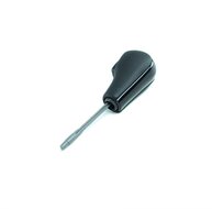 Automatenpook zwart leder met hoogglans zwart passend voor BMW E46 E38 E39 E53 X5 origineel BMW