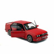 BMW M3 E30 rood schaal 1:18 Solido