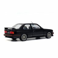 BMW M3 E30 zwart schaal 1:18 Solido