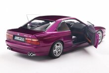BMW 850 (E31) CSI paars (Daytona Violet) schaal 1:18 Solido