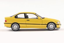 BMW M3 (E36), geel , schaal 1:43 Solido