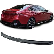 Glanzend zwarte kofferspoiler passend voor BMW 5 serie G60 sedan