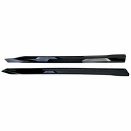 Glanzend zwarte sideskirts aanzets passend voor BMW 5 serie G60 en G61 met M pakket sideskirts