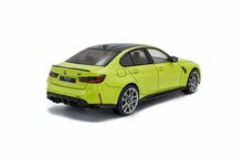 BMW M3 G80 geel schaal 1:43 solido