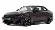 BMW M240I &#039;23, paars (Thundernight) metallic schaal 1:18