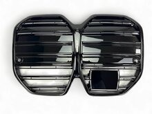 Glanzend zwarte grillen passend voor BMW i4 G26 Gran Coupe glanzend zwart