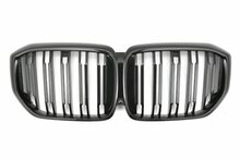 Glanzend zwarte dubbelspijls grill passend voor BMW X5 G05 LCI model vanaf 2023