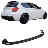 Glanzend zwarte dakspoiler passend voor BMW 1 serie F20 en F21 model 2012 - 2019