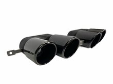 Vier uitlaten ombouw set passend voor BMW 3 serie G20 en G21 met M pakket achterbumper model 2019 - 2022